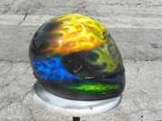 Skull Fire Helmet