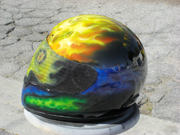 Skull Fire Helmet