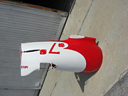 Custom painted GeeBee RC airplane