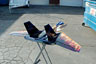 True fire airbrushed RC Jet