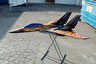 True fire airbrushed RC Jet